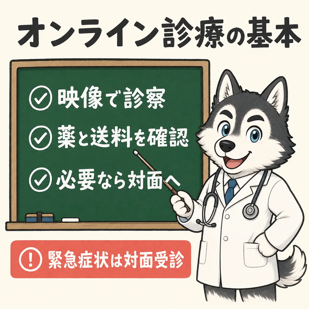 オンライン診療を利用する際の基本